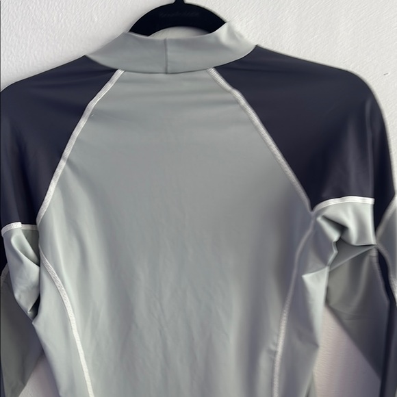 Gray Swim Rash Guard - Picture 7 of 11